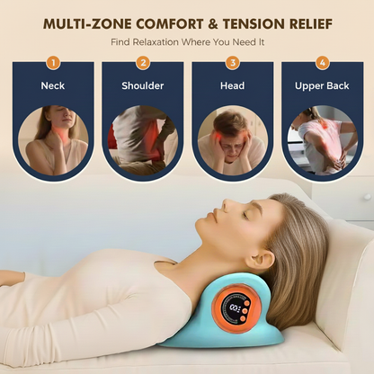Portable Cervical Massage & Traction Pillow